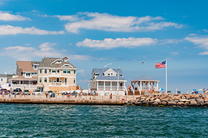 Homes for sale in Manasquan NJ along the inlet